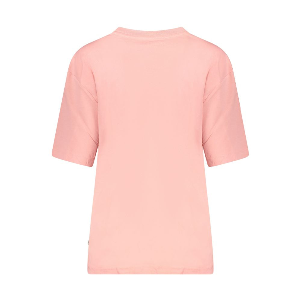 Guess Jeans Pink Cotton T-Shirt