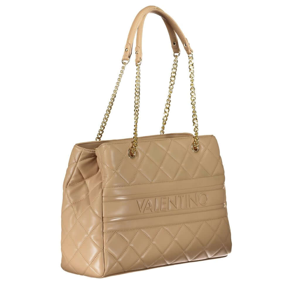 Mario Valentino Beige Polyethylene Handbag