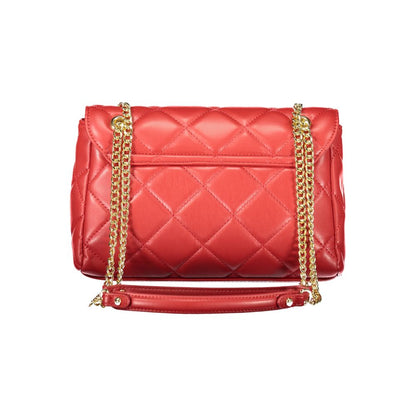Mario Valentino Red Polyethylene Women Handbag