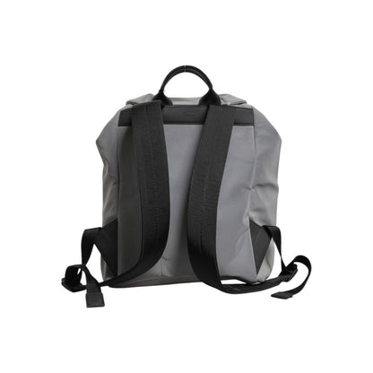 Dolce & Gabbana Gray Palermo Reflector Buckles Drawstring Backpack Bag Dolce & Gabbana