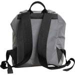 Dolce & Gabbana Gray Palermo Reflector Buckles Drawstring Backpack Bag
