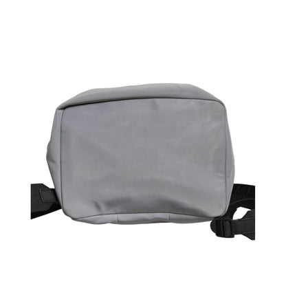 Dolce & Gabbana Gray Palermo Reflector Buckles Drawstring Backpack Bag Dolce & Gabbana