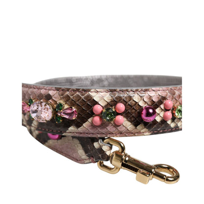 Dolce & Gabbana Multicolor Embellished Handbag Shoulder Strap Dolce & Gabbana