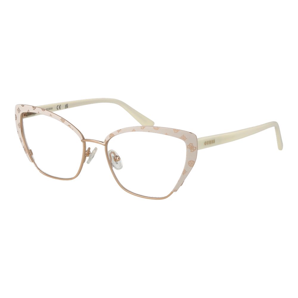 Guess White Metal Glasses (Frames)
