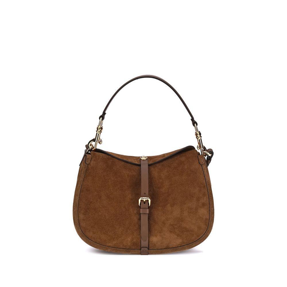 Front view with bag zipped and handles upright.