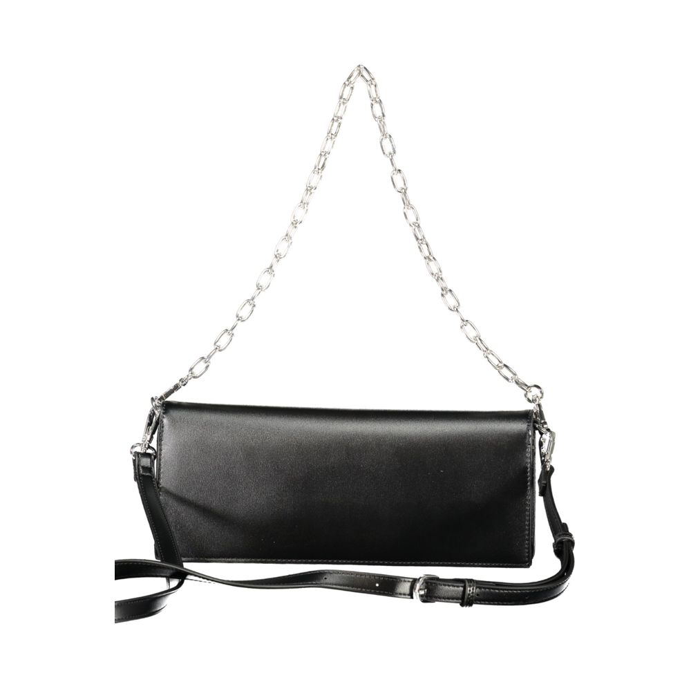 Mario Valentino Black Polyethylene Handbag