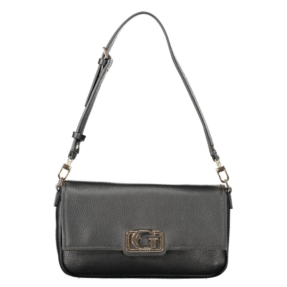 Guess Jeans Black Polyethylene Handbag