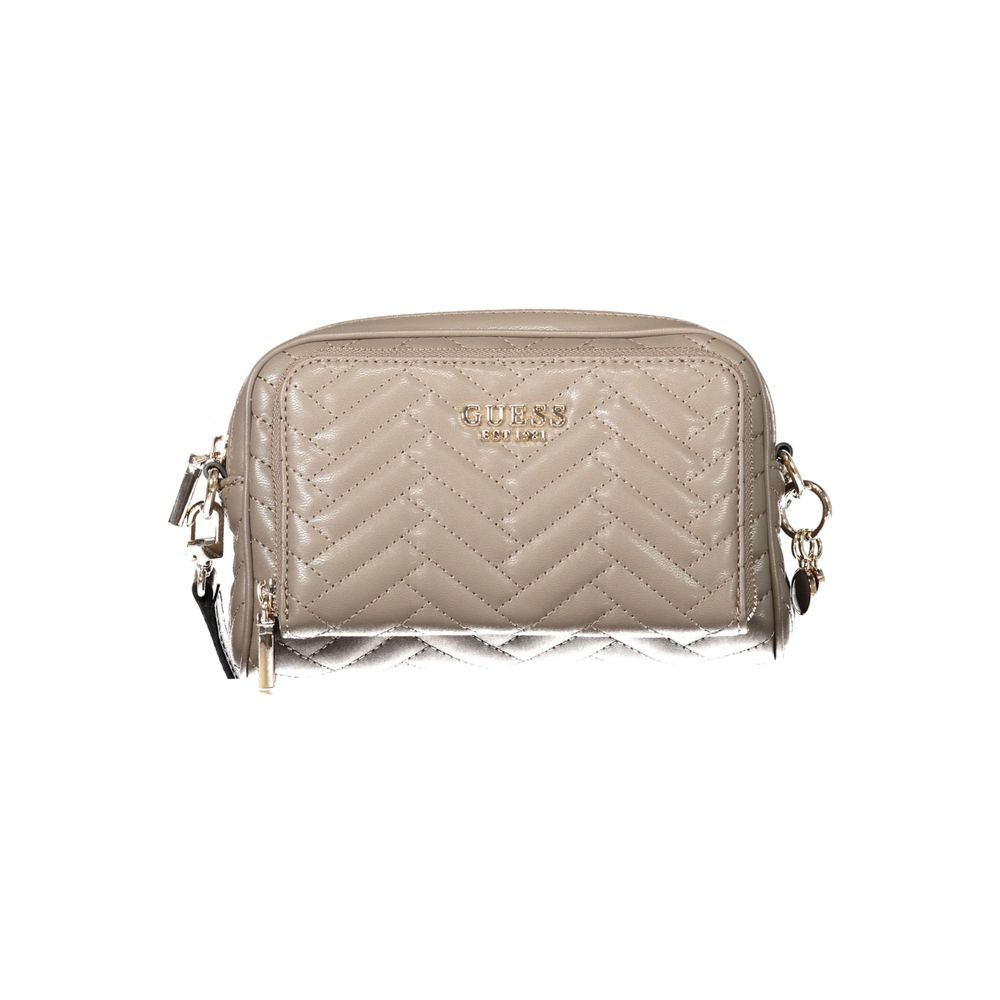 Guess Jeans Brown Polyethylene Handbag