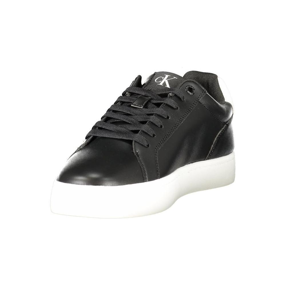 Calvin Klein Black Leather Men Sneaker CA-39138-EU40/US7