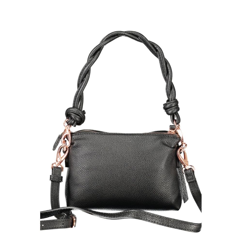 Mario Valentino Black Polyethylene Handbag