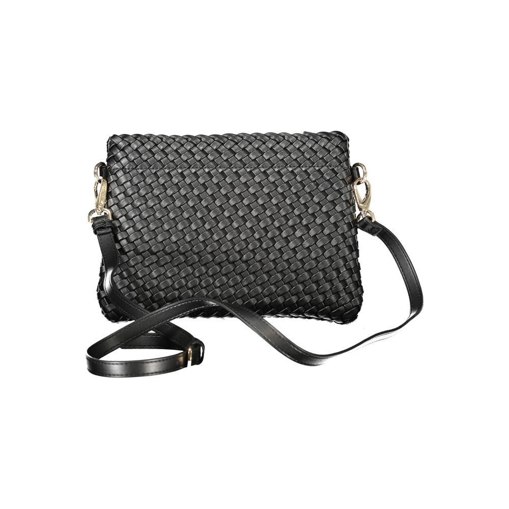 Mario Valentino Black Polyethylene Handbag