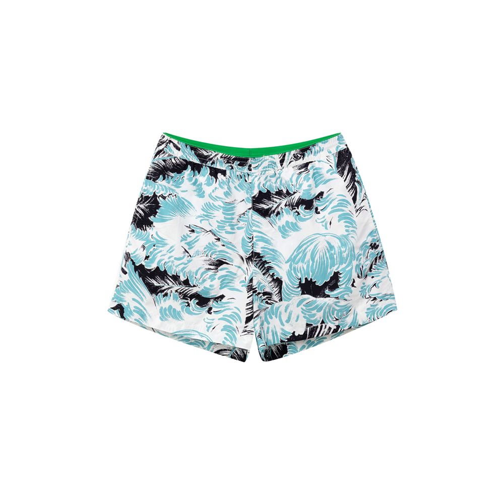 Bottega Veneta White Polyamide Swim Shorts Bottega Veneta