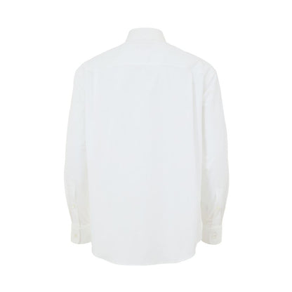 Gucci White Cotton Dress Shirt