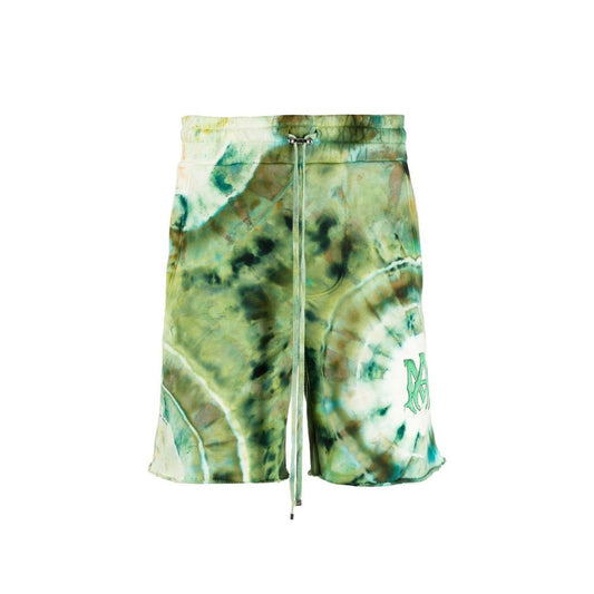 Amiri Green Cotton Shorts