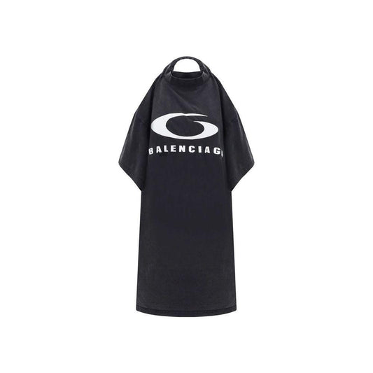Balenciaga Icon Print T-shirt Dress BA-8776616149204-IT48 | M