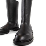 Fendi Leather Frame Boots
