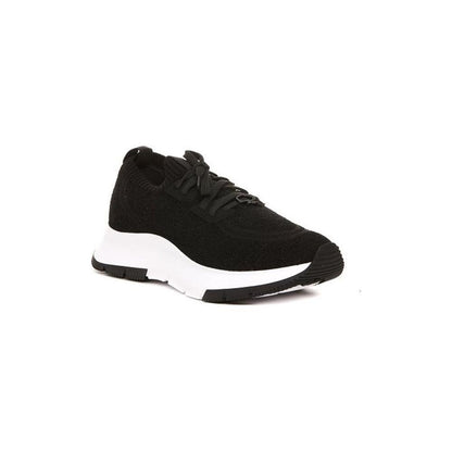 Gianvito Rossi Black Fabric Athletic Sneakers