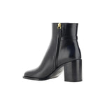 Valentino Garavani VLogo Leather Ankle Boots VA-8736607502548-EU36.5/US6.5