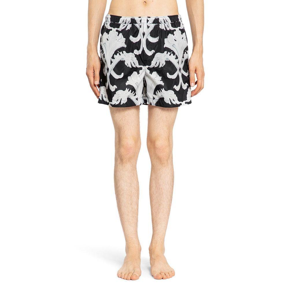 Valentino Metamorphos Wall-Print Swim Shorts VA-8811339055316-48 | M