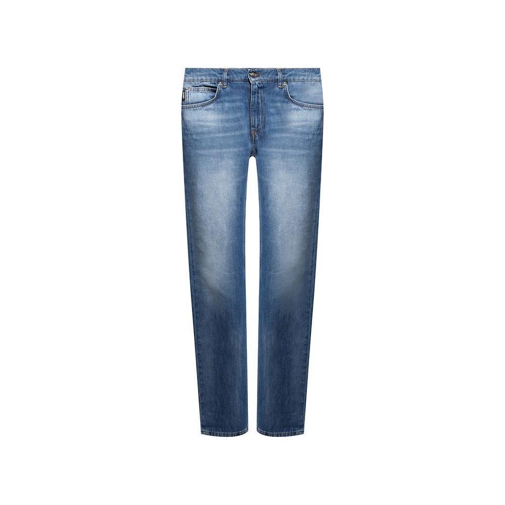 Versace Cotton Logo Denim Jeans VE-8736625164500-W32
