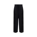 Salvatore Ferragamo Silk And Linen Pants SA-8736575750356-40
