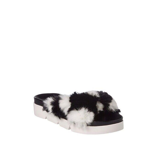 Stuart Weitzman Fur Slippers ST-8736589840596-EU37/US7