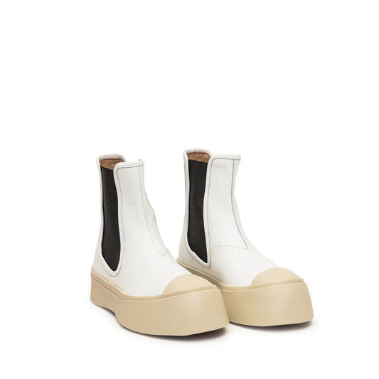 Marni Pablo Leather Boots MA-8735518916820-EU38/US8