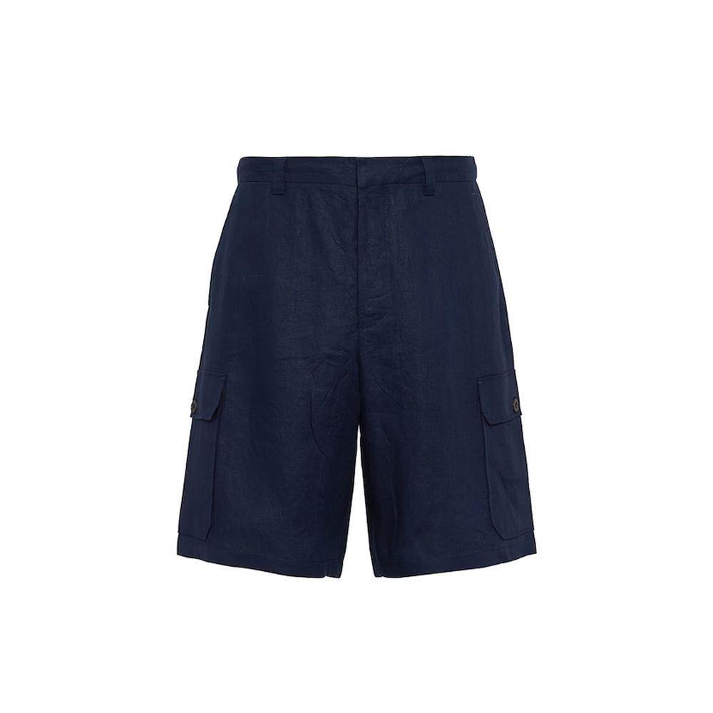 Prada Linen Bermuda PR-8735545000148-48 | M