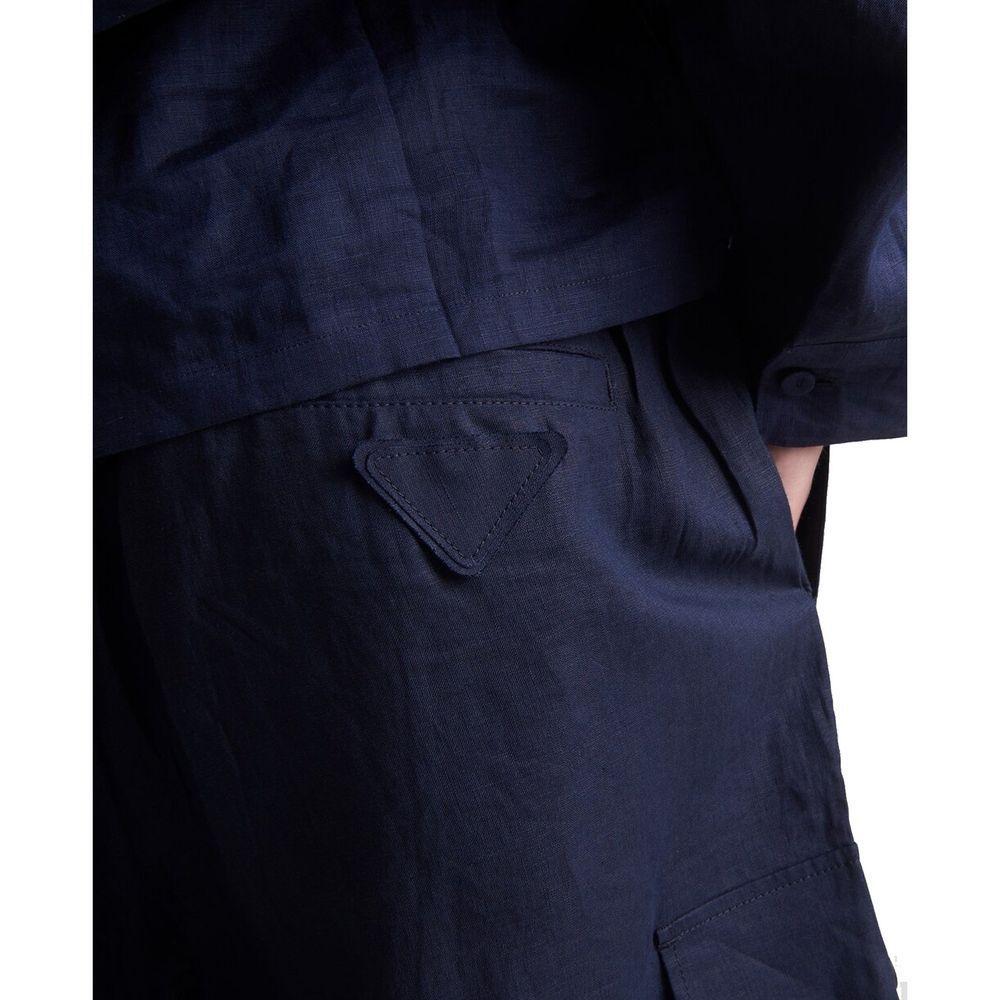 Prada Linen Bermuda PR-8735545000148-48 | M