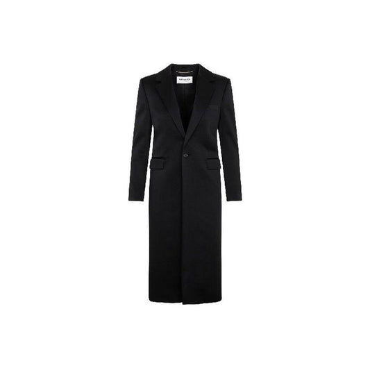 Saint Laurent Satin Coat SA-8736567689428-38