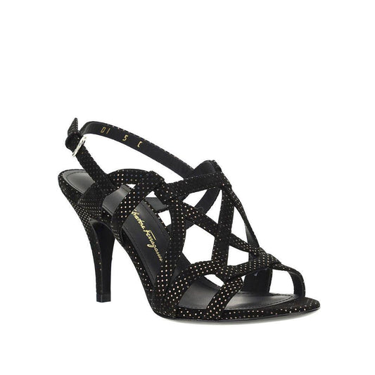 Salvatore Ferragamo Gal Heel Sandals SA-8736574079188-EU38.5/US8.5