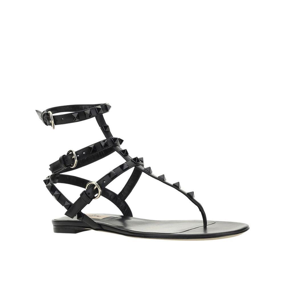 Valentino Garavani Rockstud Flip-Flop Sandlas VA-8735609848020-EU35/US5