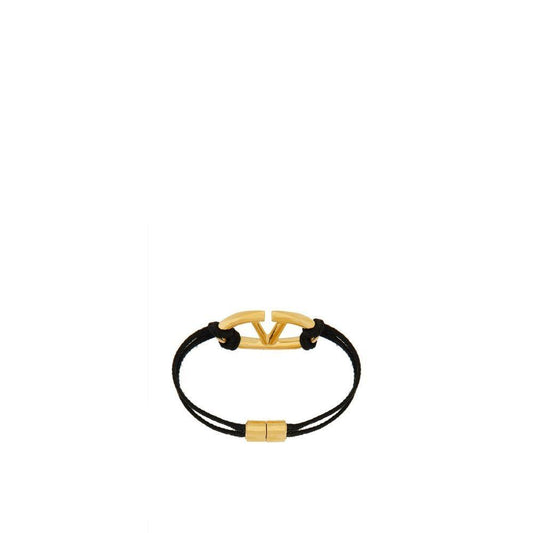 Valentino Garavani V-Logo Cotton Bracelet VA-8735615779028-L