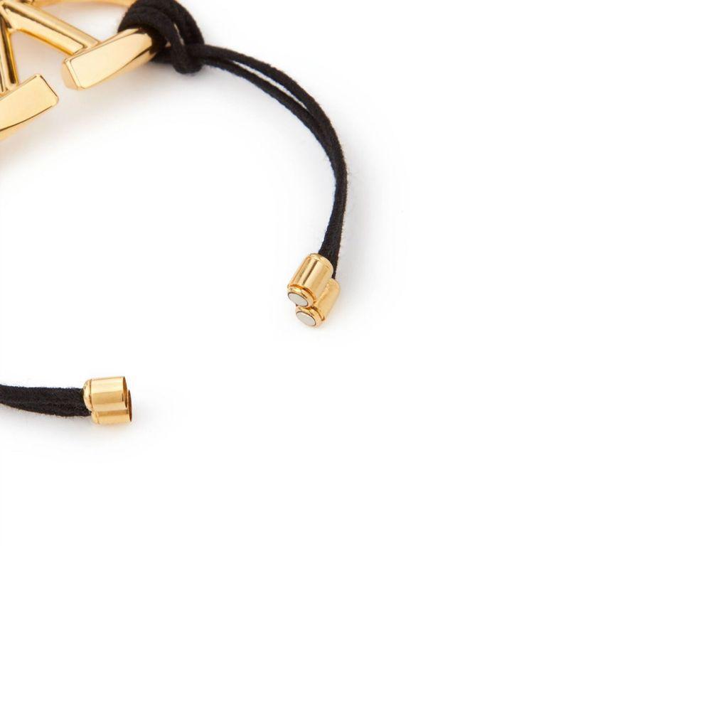 Valentino Garavani V-Logo Cotton Bracelet VA-8735615779028-L