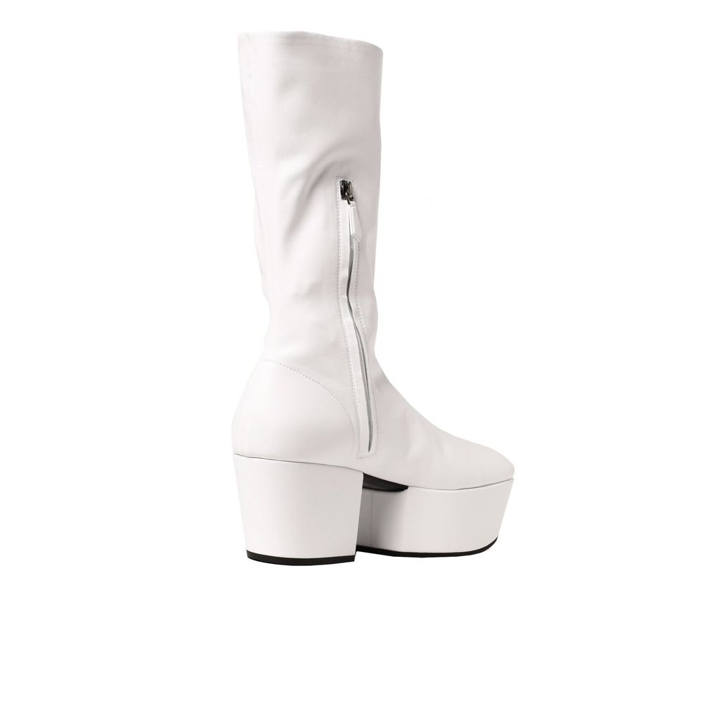 Prada White Polyethylene Boots