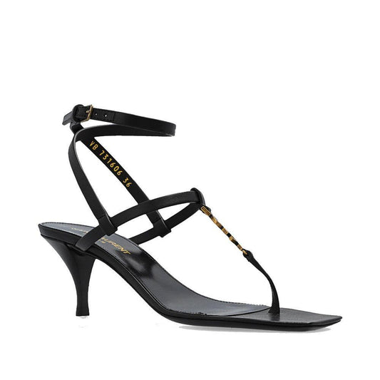Saint Laurent Cassandra Heeled Sandals SA-8736559399124-EU36/US6