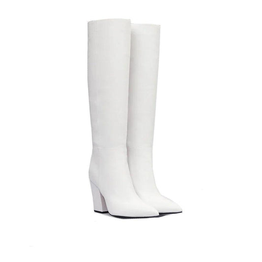Sergio Rossi Leather Boots SE-8735590154452-EU36/US6