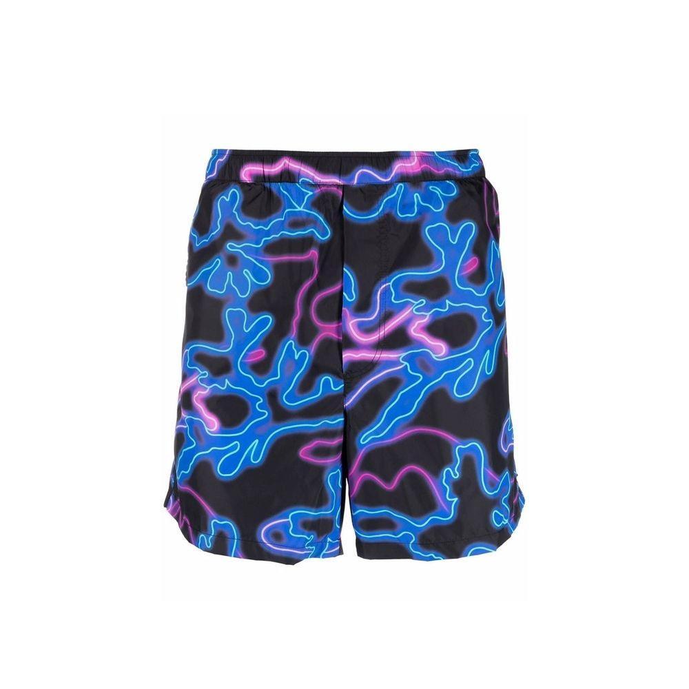 Valentino Neon-Print Swim Shorts VA-8735617614036-IT50 | L
