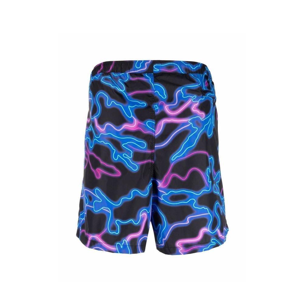 Valentino Neon-Print Swim Shorts VA-8735617614036-IT50 | L