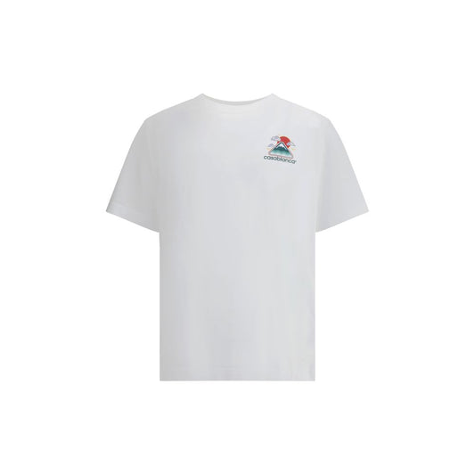 Casablanca White Cotton T-Shirt