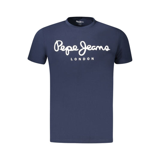 Pepe Jeans Blue Cotton T-Shirt
