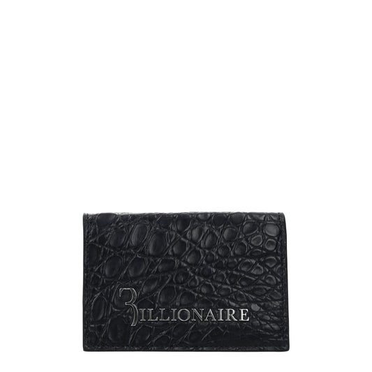 Billionaire Italian Couture Blue Crocodile Cardholders BI8547163701513BT