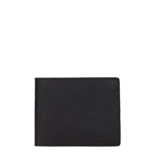 Testoni Black Leather Wallets TE8547194994953BT