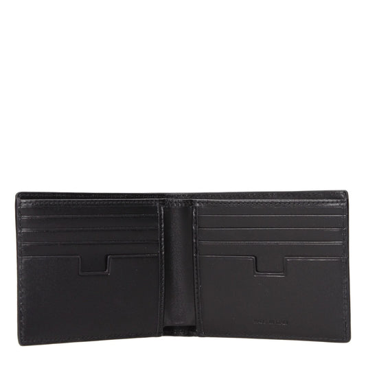 Testoni Black Leather Wallets TE8547195093257BT