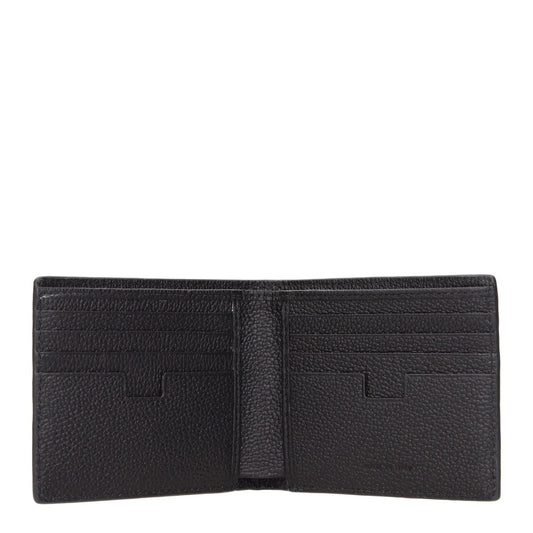 Testoni Black Leather Wallets TE8547194994953BT