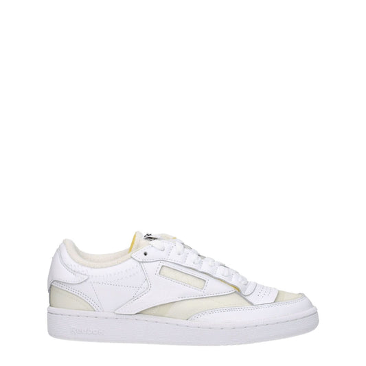 Maison Margiela White Fabric Low Top Sneakers