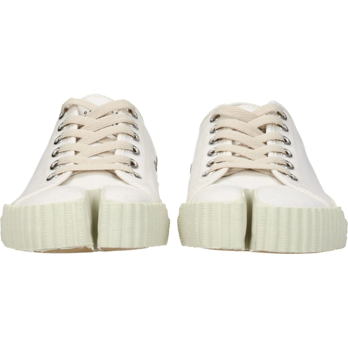 Maison Margiela White Fabric Low Tops MA-8547221995785-EU40/US7