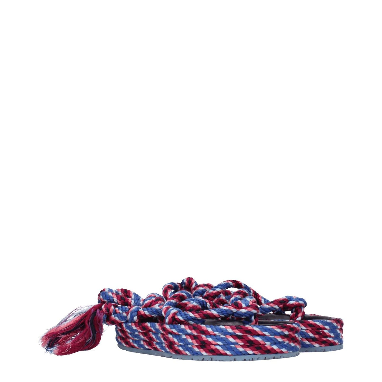 Isabel Marant Blue Fabric Sandals