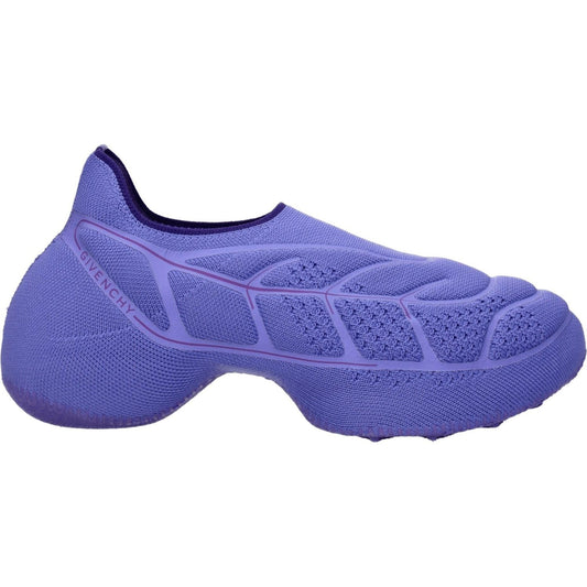 Givenchy Purple Fabric Slip-On Loafers