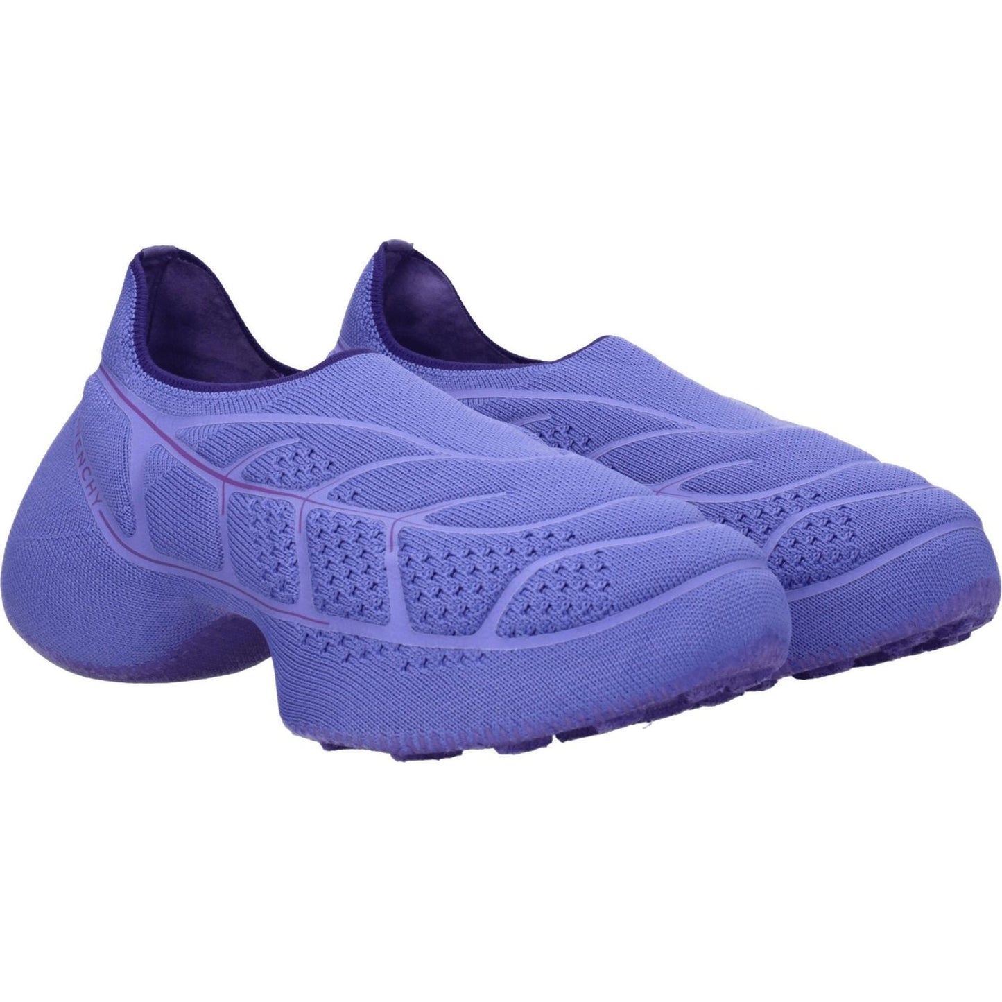 Givenchy Purple Fabric Slip-On Loafers GI-8547335995657-EU36/US6